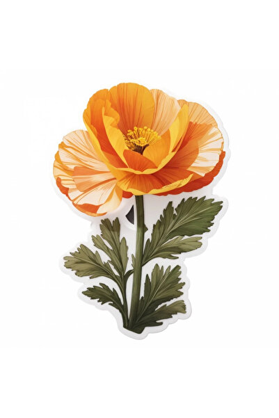 INOVATIX Set de 8 bucăți, autocolant Californian Mac, INOVATIX®. 6 cm