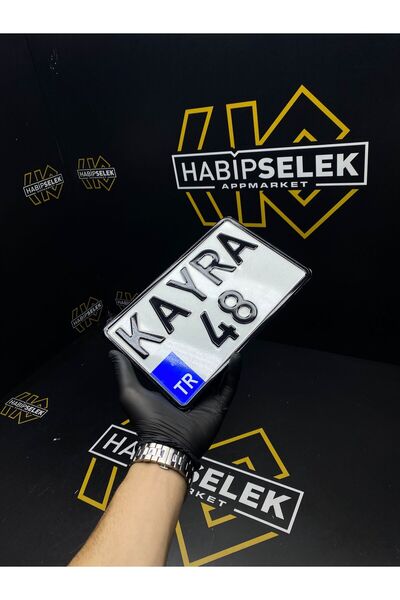 Habipselek AppMarket 15x25 Boy Plaka