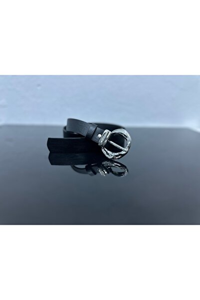 VERAMO حزام نسائي أنيق وحديث بإبزيم فضي