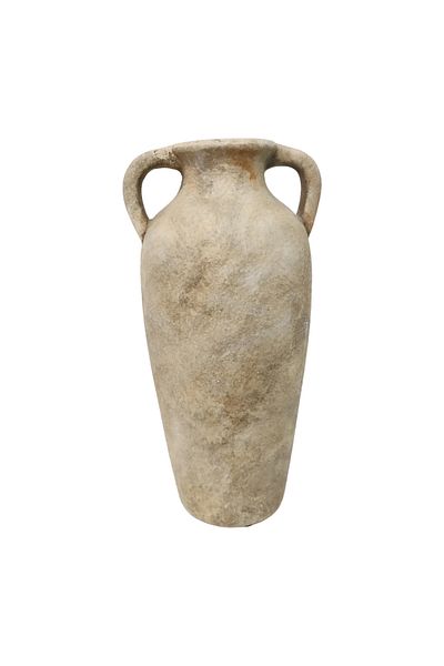 Generic Luxury honey color vase stand for elegant home decor and outdoor gardens, size (15*15*34.5 cm) (2 kg)