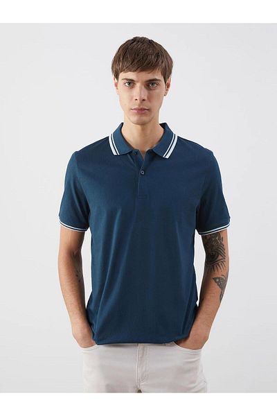 LC Waikiki Ανδρικό μπλουζάκι SOUTHBLUE Polo με κοντό μανίκι Pique (S5)