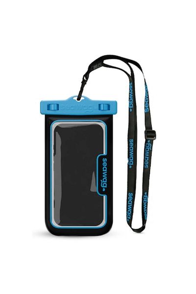 icover Husa subacvatica universala pentru telefoane Seawag Element, cu snur, IPX8, pana la 6.9 inch