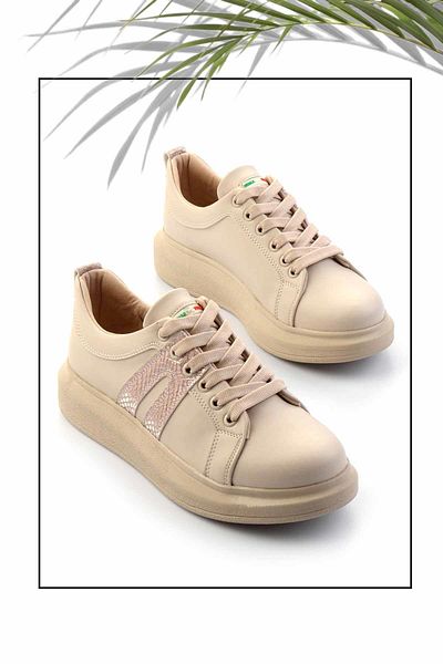 Bambi Beige Rose Women's Sneaker K01179086609