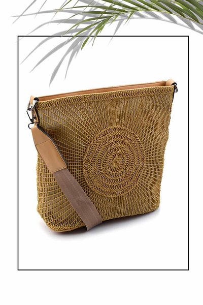 Bambi Geantă Messenger de damă bronz C06960208016