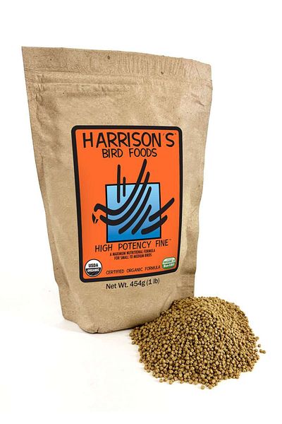 Harrison's Bird Food Harrison's High Potency Fine Food For Medium And Small-sized Birds 454gram