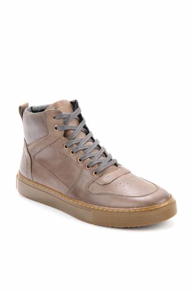 Bambi Gri Leather Erkek Bot & Bootie E02120100203