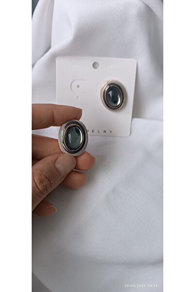 ARİ TAKI Gray Transition Design Earrings