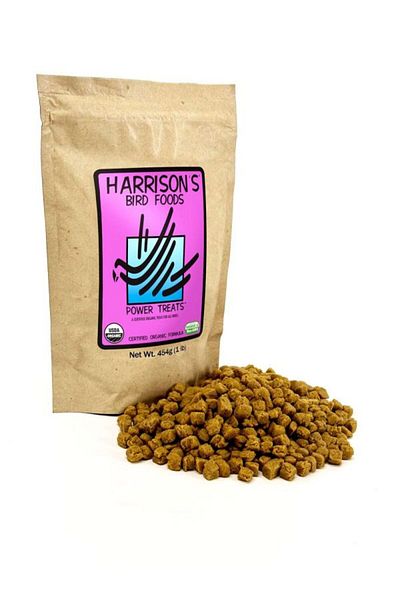 Harrison's Bird Food Power Treats A Certified Oragnic Treat for All Birds 454g