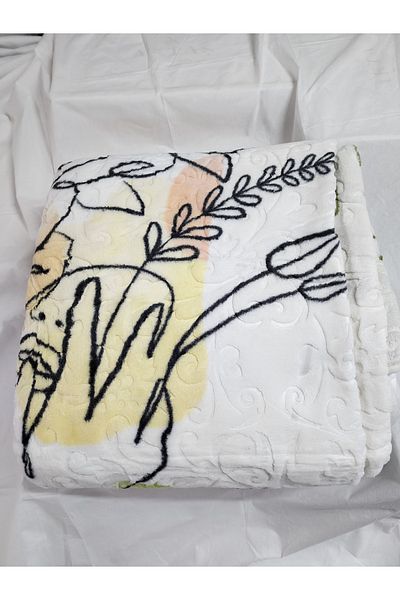 AKSU Embossed Soft Winter Blanket Double Blanket