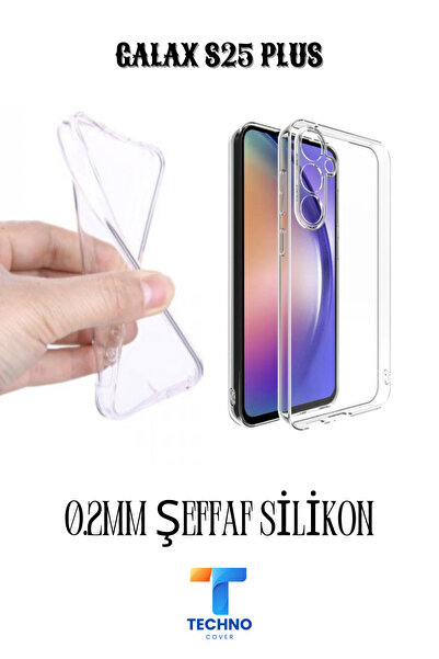 Samsung S25 Plus Nano Screen Protector and Transparent Case 2-Pack