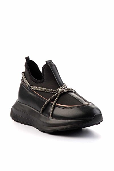 Bambi Siyah Siyah Kadın Sneaker Fıyat Farkı %10