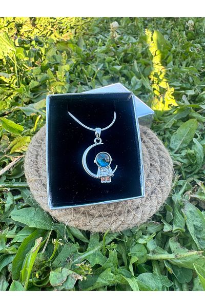 Judas Takı Steel Astronaut Necklace