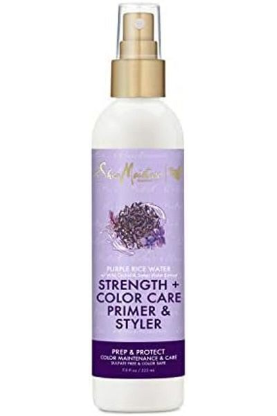 Shea Moisture Purple Rice Water Strength + Color Care Primer & Styler, 7.5 fl oz