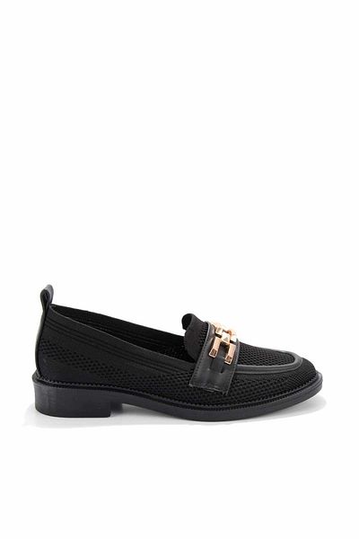Bambi Μαύρα Γυναικεία Παπούτσια Loafer K01196000182
