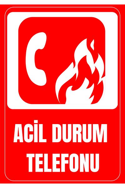 Girl Power 35 X 50 Emergency Phone Foil Printing Sticker Warning Sign