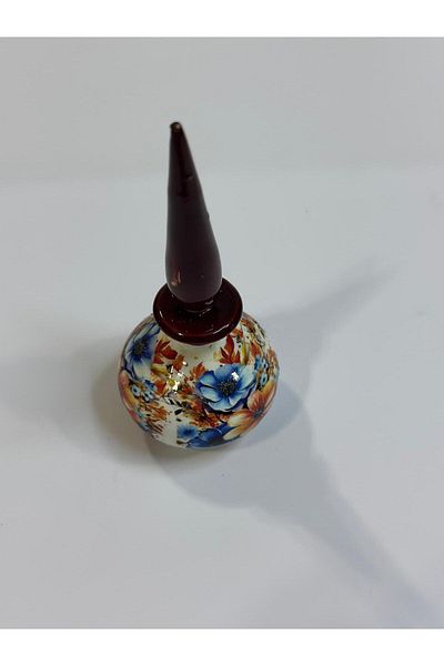 orifkozmo Wooden Handmade Surme Container with Oreganik Surme Beside