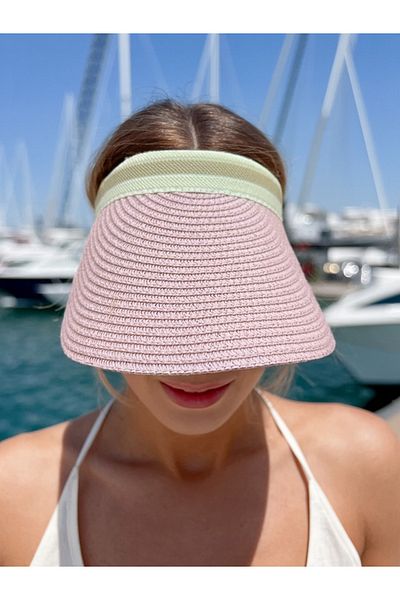 LAGRANZE Women's Colorful Visor Hat