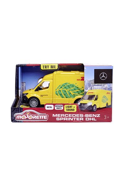 Simba MAJORETTE TRANSPORTER MERCEDES BENZ DHL
