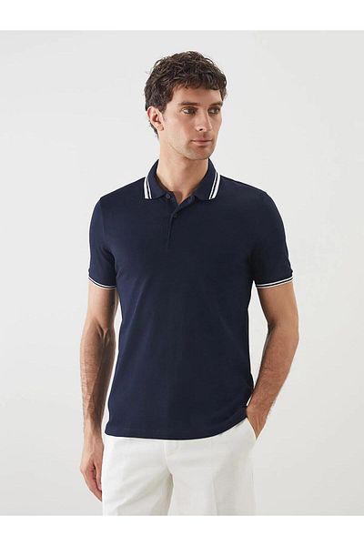 LC Waikiki Ανδρικό μπλουζάκι SOUTHBLUE Polo με κοντό μανίκι Pique (S5)