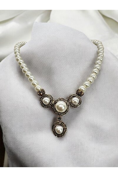 FUYA JEWELLERY Dört Parçalı İnci Kolye