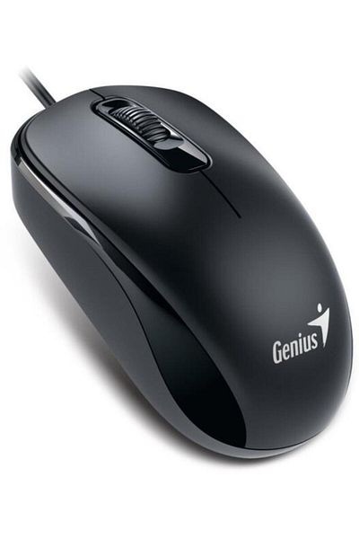 GENIUS Mouse DX-120, PC or NB, wired, USB-C, optical, 1200 dpi, 3/1 buttons/scroll, 1.5m cable,