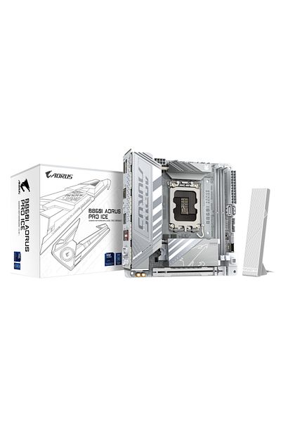 Gigabyte Placa de Baza B860I AORUS PRO ICE LGA1851, 2x DDR5, 1x Intel Thunderbolt 1x DP 1x HDMI