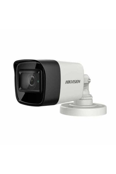Hikvision Turbo HD Bullet Surveillance Camera, DS-2CE16H0T-ITFS (2.8mm); 5MP; Audio Microphone