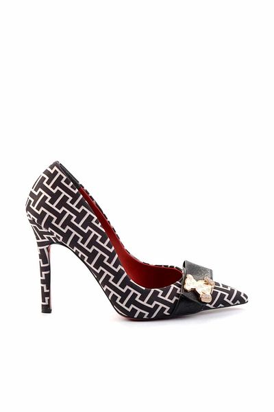 Bambi Pantofi cu toc clasici de damă negri K01455118010