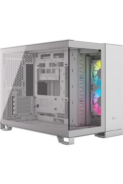 Corsair Carcase CR Case iCUE 2500X RGB Micro ATX White