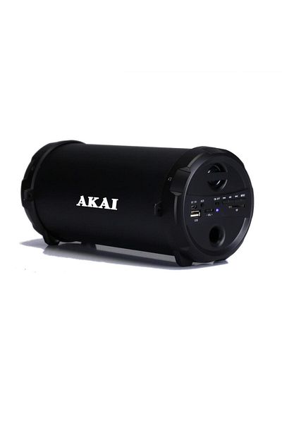 AKAI Audio Systems Akai ABTS-12C 5W Portable Speaker, Black