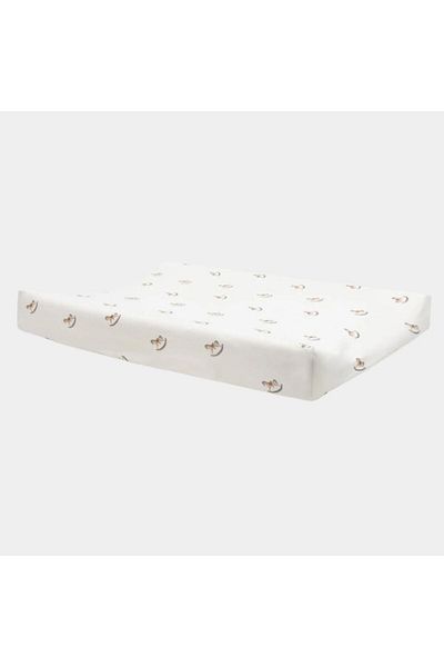 Jollein Cotton Cover for Changing Mattress, Nostalgic Ride