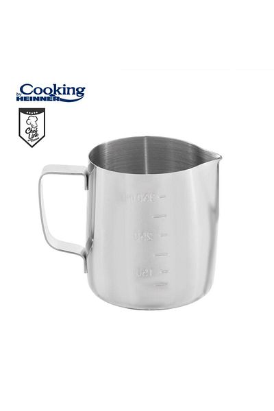 Heinner STAINLESS STEEL MILK CUP 350 ML, COOKING BY HEINNER, CHEF LINE