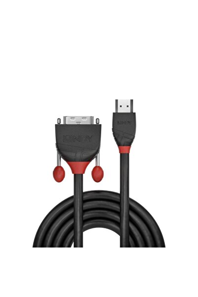 LİNDY Cablu video Lindy 3m HDMI la DVI-D, linie neagră