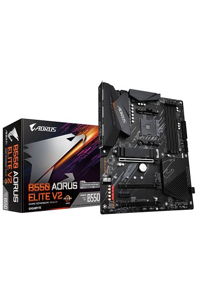 Gigabyte Placa de baza B550 AORUS Elite V2, Socket AM4
