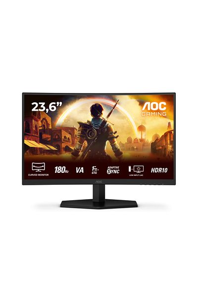 Aoc Monitor 23.6 C24G42E, Curvature: 1500R, Diagonal (inch): 23.6, Diagonal (cm): 60, Aspect r