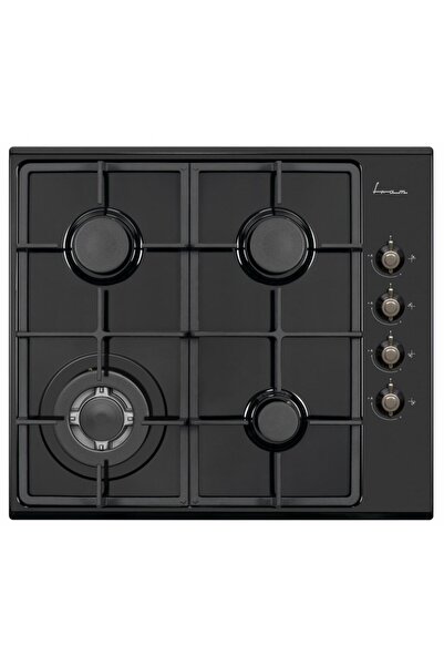 FRAM Built-in hob FBH-V4IWF-RBK, Gas, 4 Burners, WOK, Cast iron grill, Side control, On/Off