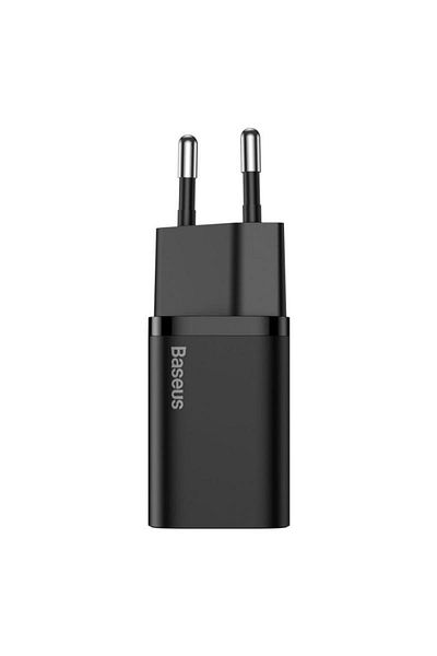 Baseus Super Si charger, Quick Charge 25W, 1 x USB Type-C 5V/3A, black
