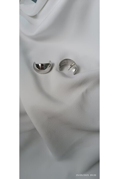 ARİ TAKI Steel design earrings