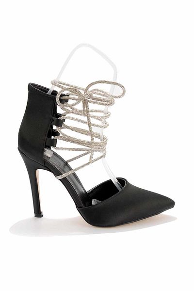 Bambi Matte Black Women's Evening Dress Shoes K01284001238
