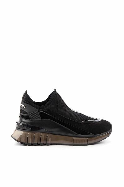 Bambi Black Black Women's Sneaker K 01413055302