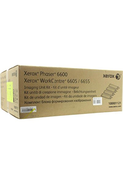Xerox Unitate tambur neagră 108R01121, 60.000 de pagini, compatibilă cu Phase...