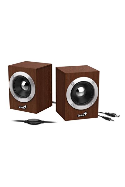 GENIUS Sisteme audio Boxe Genius SP-HF280 cu fir, maro