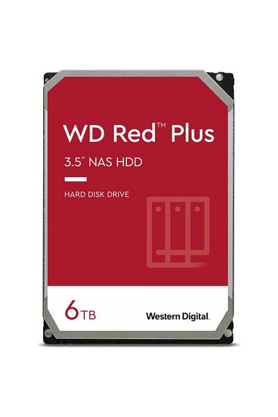 WD Hard Disk-uri Nas HDD WD Red Plus 6TB SATA-III 5400 RPM 25