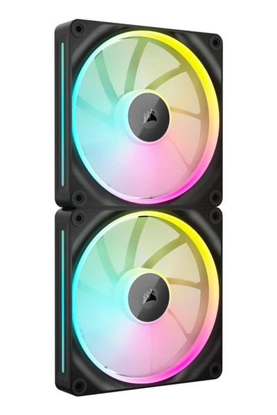 Corsair iCUE LINK LX140 2x140mm RGB Case Fans BLACK