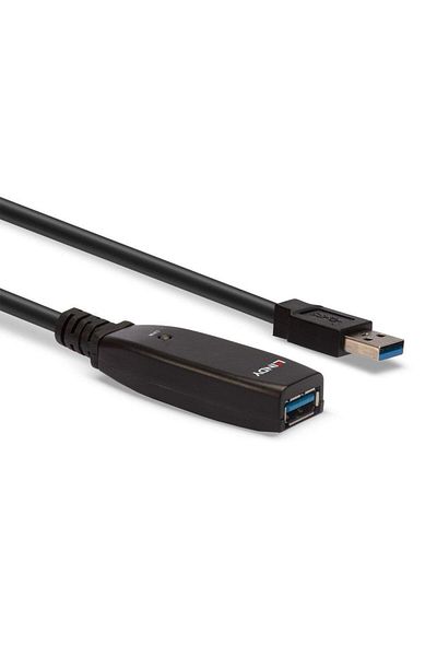 LİNDY Peripheral Cables Lindy 15m USB 3.0 Active Extension Cable