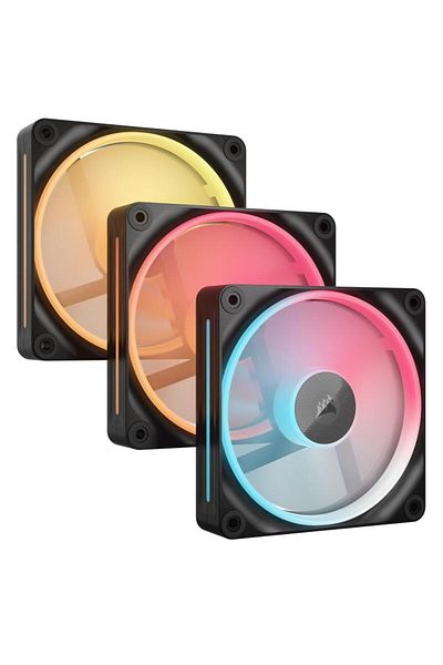 Corsair Case Fans iCUE LINK LX120 REVERSE 3x120mm RGB BLACK