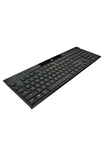 Corsair K100 AIR WIRELESS RGB ULTRA-THIN MECHANICAL, negru Full Key (NKRO) with 100% Anti-Ghos