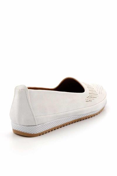 Bambi Weißes Nubukleder Damen Babet K 01348065201