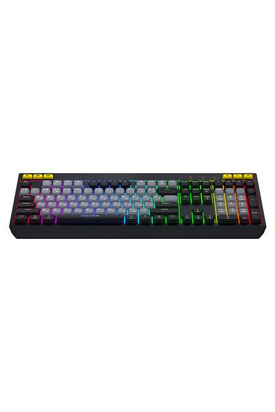 HATOR Icefall wired mechanical keyboard, USB connectivity, 1000Hz polling rate, RGB lighting