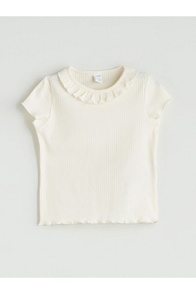 LC Waikiki Lcw Crew Neck Basic Girl's T-Shirt